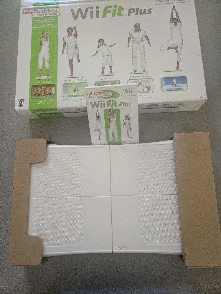 Wii Fit Plus Balance Board & Game