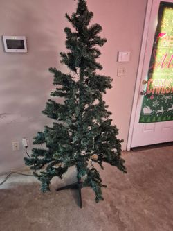 6ft tree white lights
