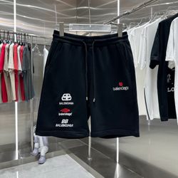 Balenciaga Black Short Of Men 