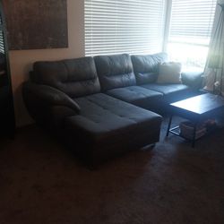 Blueish Grey Sofa