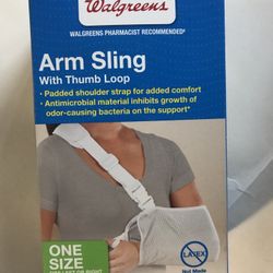 Arm Sling With Thumb Loop