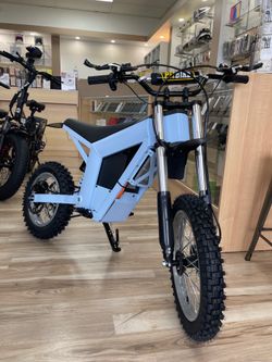 Electric Dirt Bike 40MPH ebike Financing $49 Down Payment