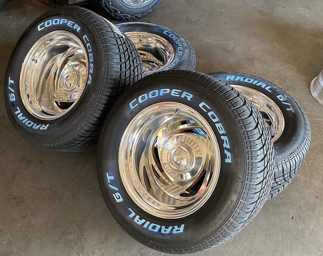 OG Rare 15x12.5 Prime Wheels With New Tires 295-50-15