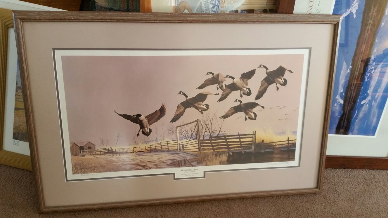 wayne dowdy artist homesteaders limited signed