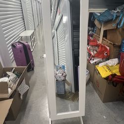 Mirror Jewelry Cabinet