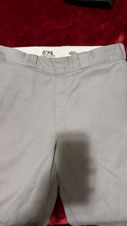 dickies grey work pants 874 original fit