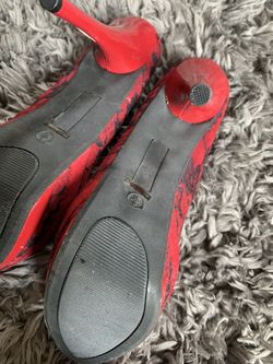 Just fab red heels 👠 size 8