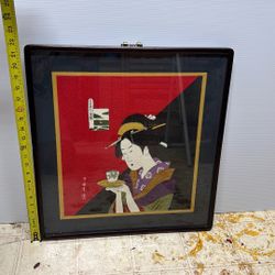 Kitagawa Utamaro Art Geisha Tea