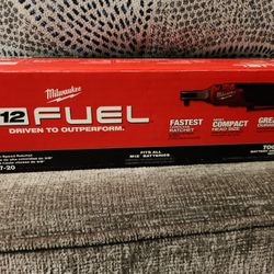 M12 FUEL 12-Volt Lithium-Ion Brushless Cordless High Speed 3/8 in. Ratchet (Tool-Only)