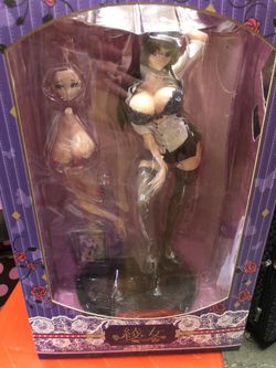 Ayame illustration by Ban 29 cm sexy anime figure