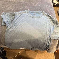 Heavy weight H&M blue shirt