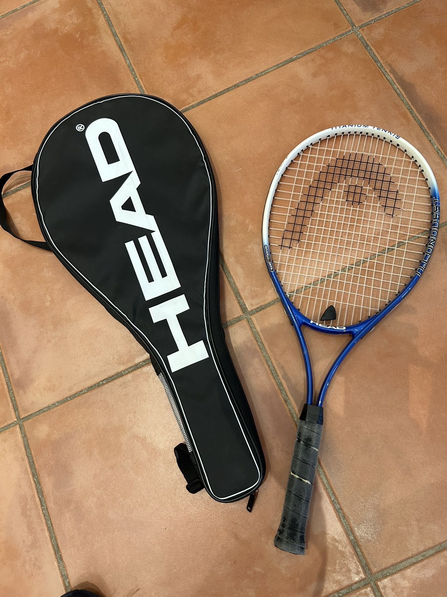 Tennis Head TI.Conquest Nano Titanium Tennis Racket & bag