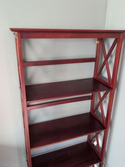 Wood bookshelf