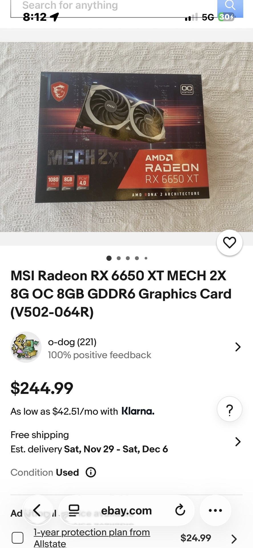 Radeon RX 6650 XT Graphics Card