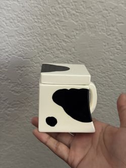 Cow Print Jar 
