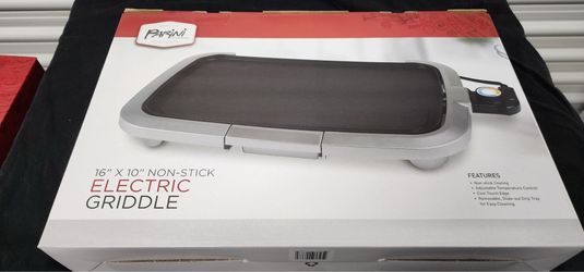 Parini 16” x 10” Electric Griddle 2-Pack