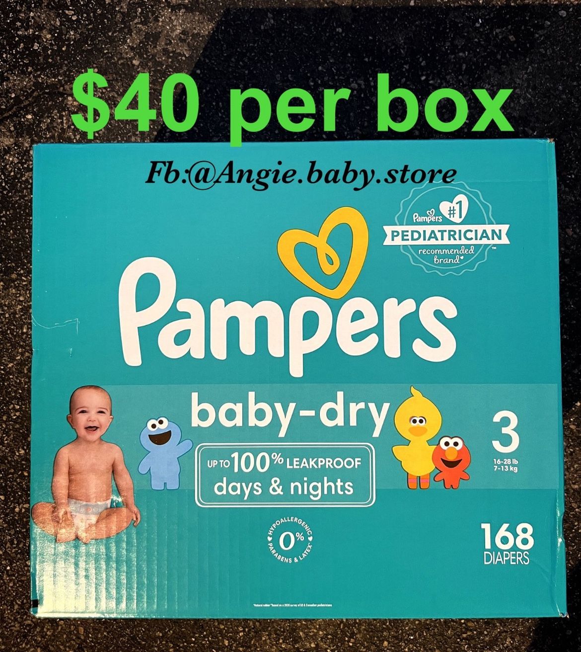 Pamper Baby Dry Size 3
