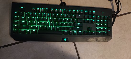 Black widow light up keyboard