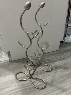 Decorative Metal Wine Rack
