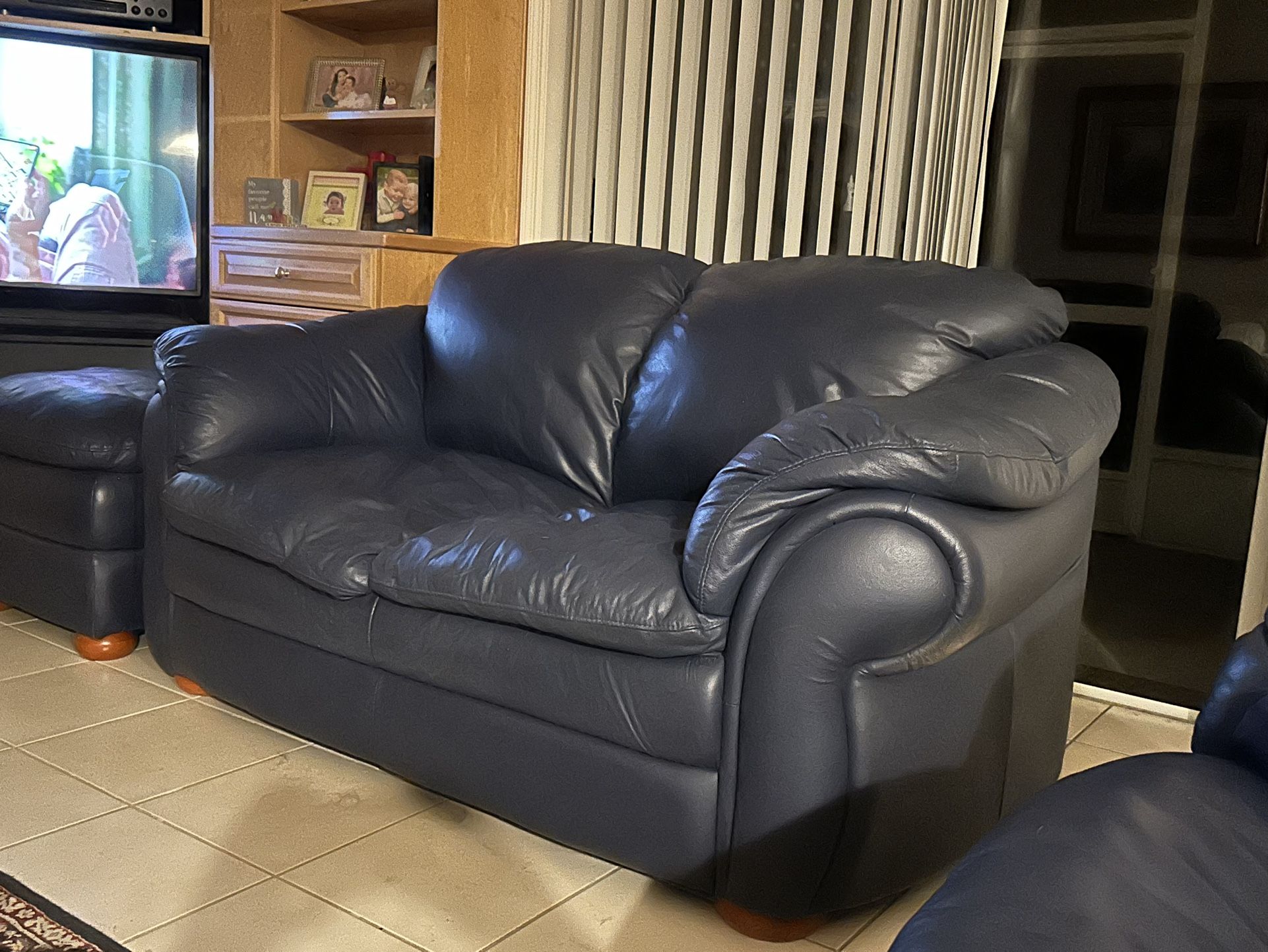 Love Seat, sofa, Chair And Ottoman
