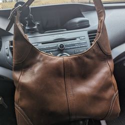 Vintage Leather Coach Purse 