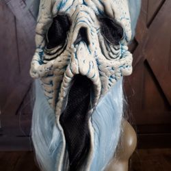 Vintage Bearded Beauties "Ghostface" Halloween Mask 2003 Paper Magic Group New
