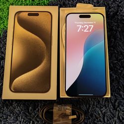 iPhone 15 PRO 256GB $560 TODAY ONLY