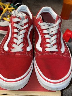 Old School Red Vans