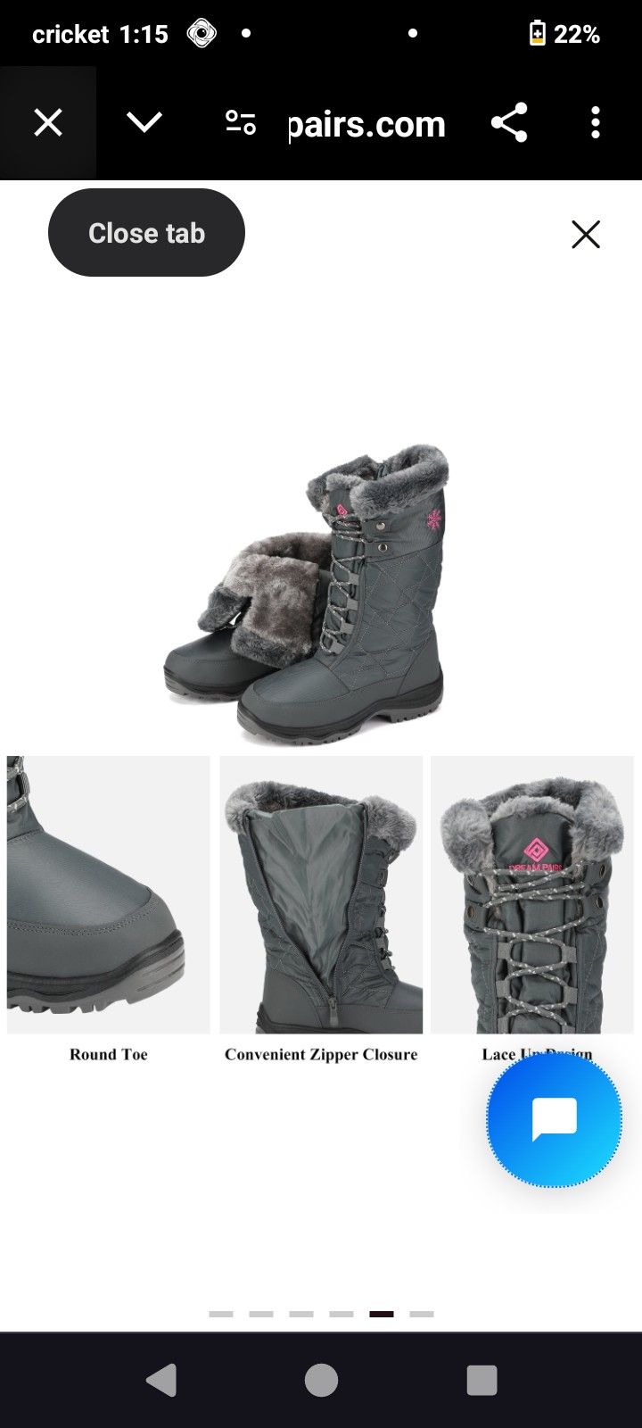 New Pair Of DREAM PAIR Boots