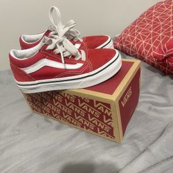 Red Vans 