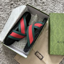 Gucci slides size 10us 44eur