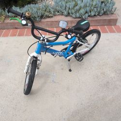 Blue Woom 3 Bike With Extra Tube And Extra Kickstand