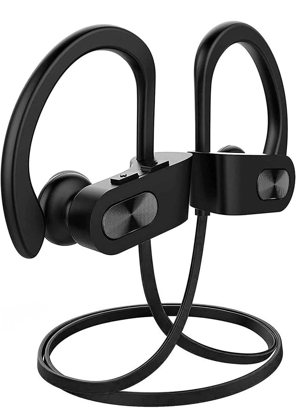 Bluetooth Headphones V5.0,Running Headphones w/16 Hrs Playtime, Bass+ HD Stereo Wireless Sports Earphones w/IPX7 Waterproof Earbuds in Ear for Workout