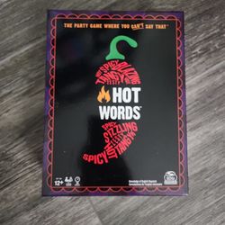 Spin Master Hot Words Party Board game Word guessing