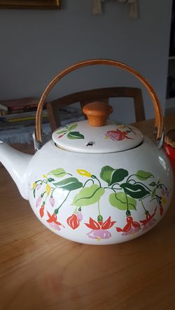 Vintage tea kettle