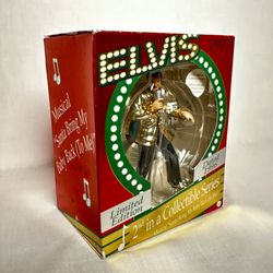 Carlton Cards 1996 Elvis Bring My Baby Back to Me Musical Ornament Limited Ed