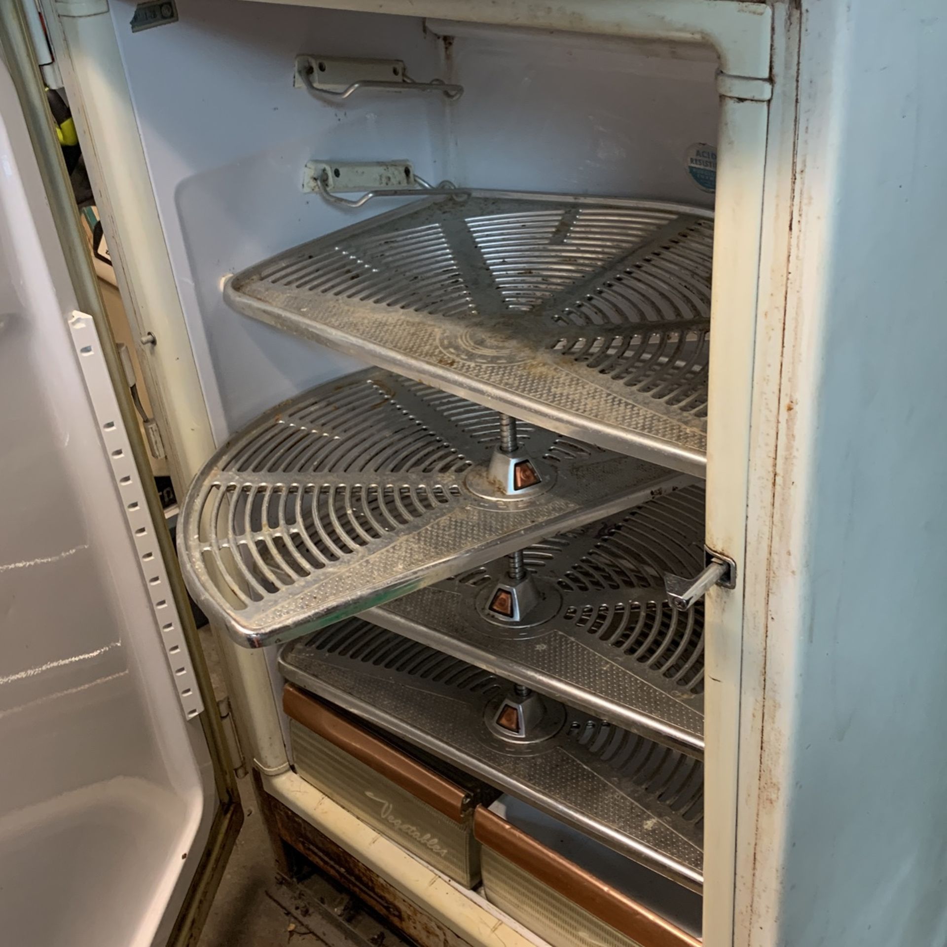 Ge lazy susan refrigerator deals