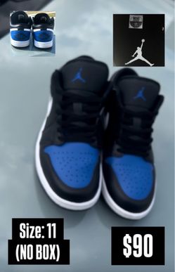 Jordan 1 lows      Size: 11