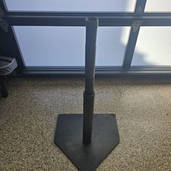 Franklin Sports Batting Tee - MLB Industrial Grade Batting Tee - Heavy Duty Baseball and Softball Hitting Tee - Great for Teeball - Adjustable Height,