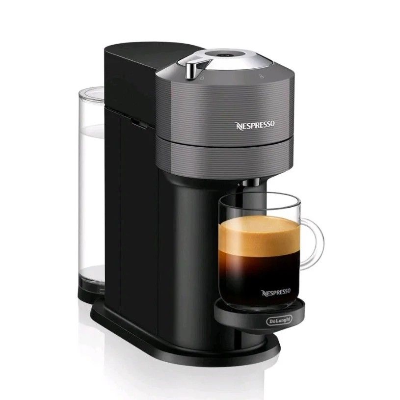 🌎 Whs B2 $95 Nespresso Vertuo Next Coffee and Expresso Machine by De' Longhi Gray