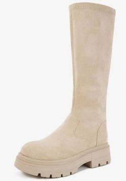 Beige Boots