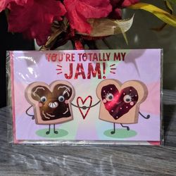 Valentines Cards "Jam" Set of 2