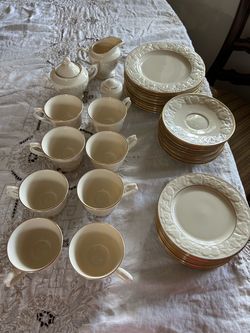 Vintage Lenox "Fruits of Life" Fine China Set