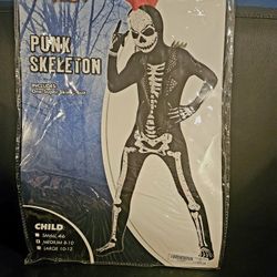 Punk Skeleton Costume 