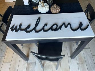 Welcome Sign Home Decor