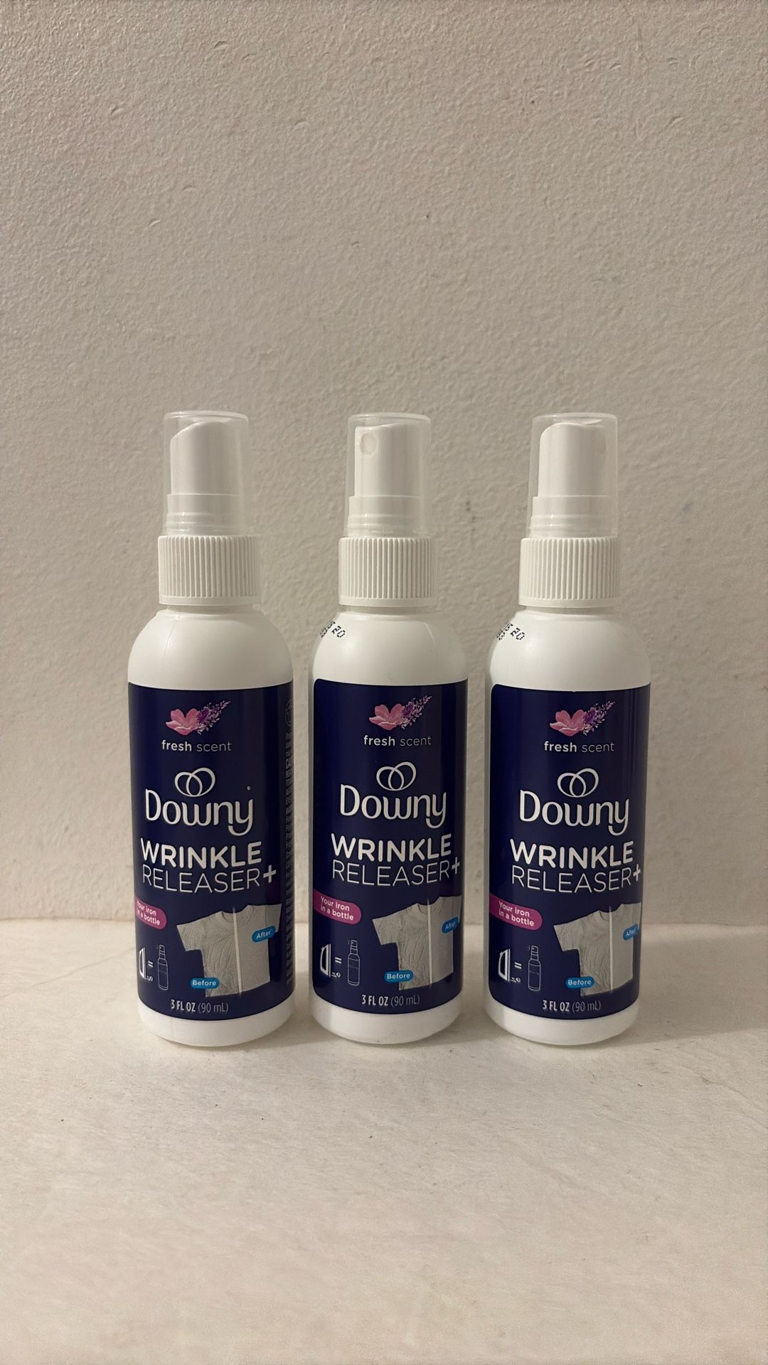 Downy Wrinkle Releaser+ Bundle Set ( 3 Pcs X 3 Fl Oz each)