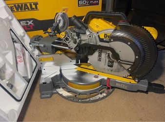 DEWALT 60V 12”Cordless Sliding Miter Saw (Tool Only)     Sealed Box