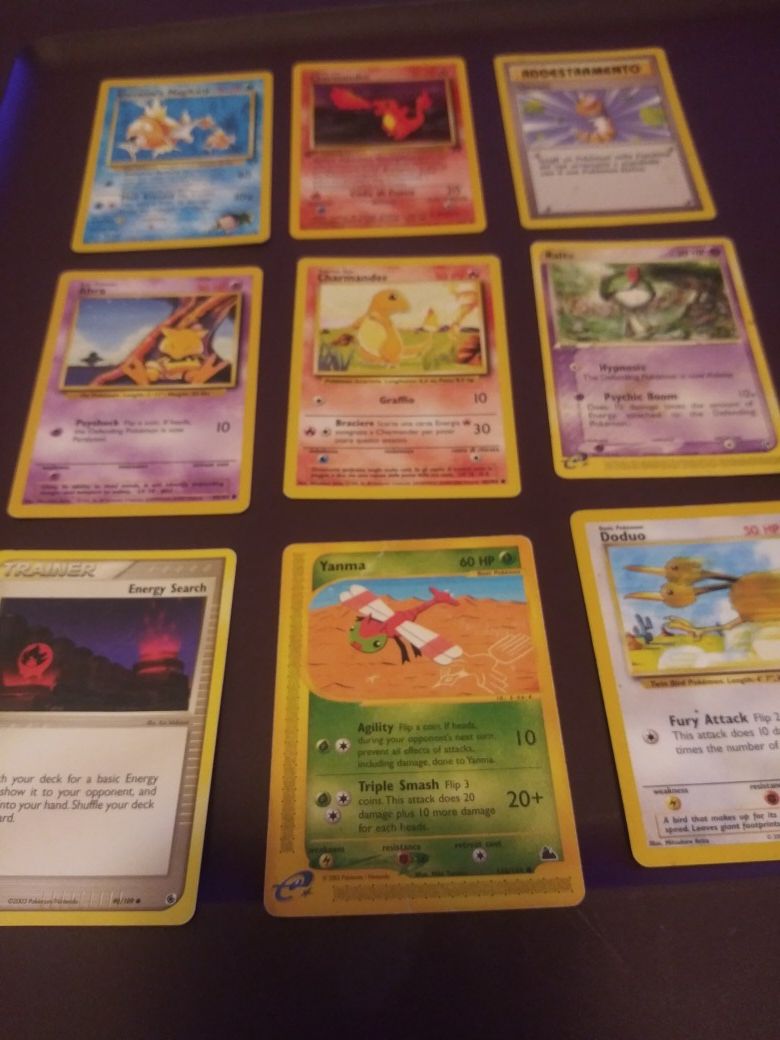 Old pokemon cards