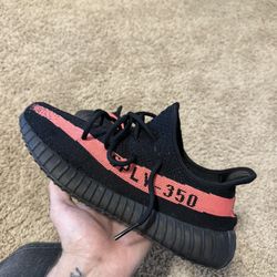 Core Red Yeezy Sz 10 