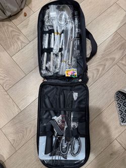 Utensils, knives, scissors etc for camping